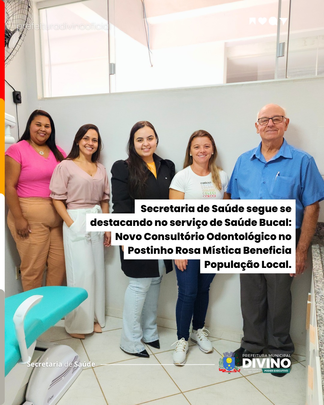 Postinho Rosa Mística agora conta com dois consultórios odontológicos