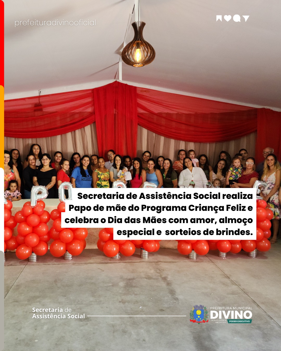 Evento especial em comemoração ao Dia das Mães